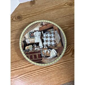 EDWON M KNOWLES ATTIC AFTERNOON COLLECTORS PLATE # 435A